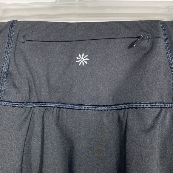Athleta Momentum High Rise Black Pleated Skort size small - Picture 7 of 15